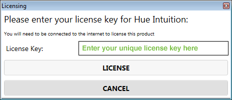 Intuition license key