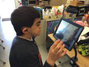 Tablet Stand in the Classroom