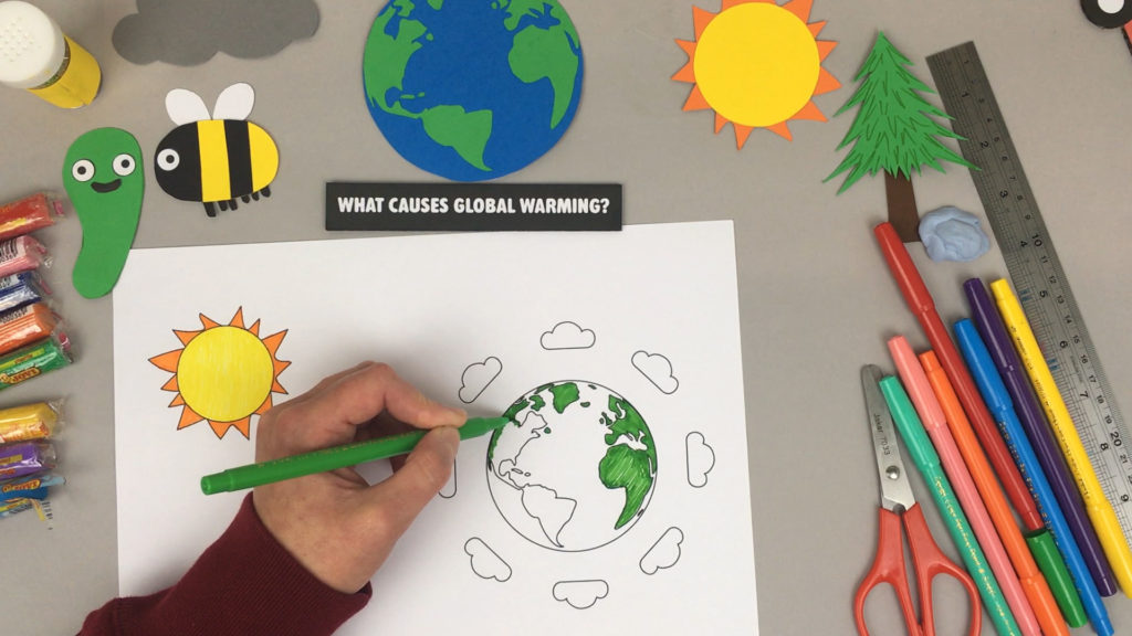 HUE Global Warming animation preparation