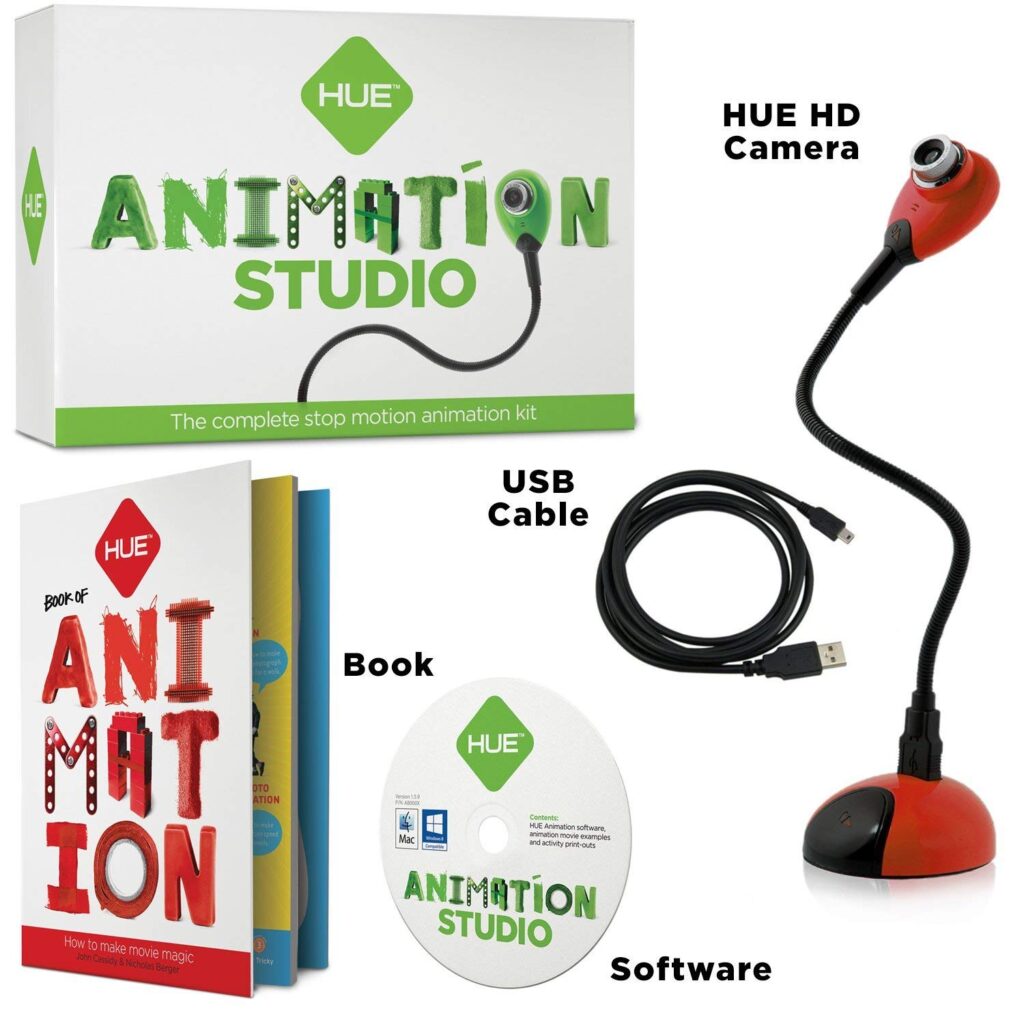 HUE Animation Studio box contents