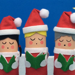 HUE's winter fairies from our 2019 Greeting Card competition