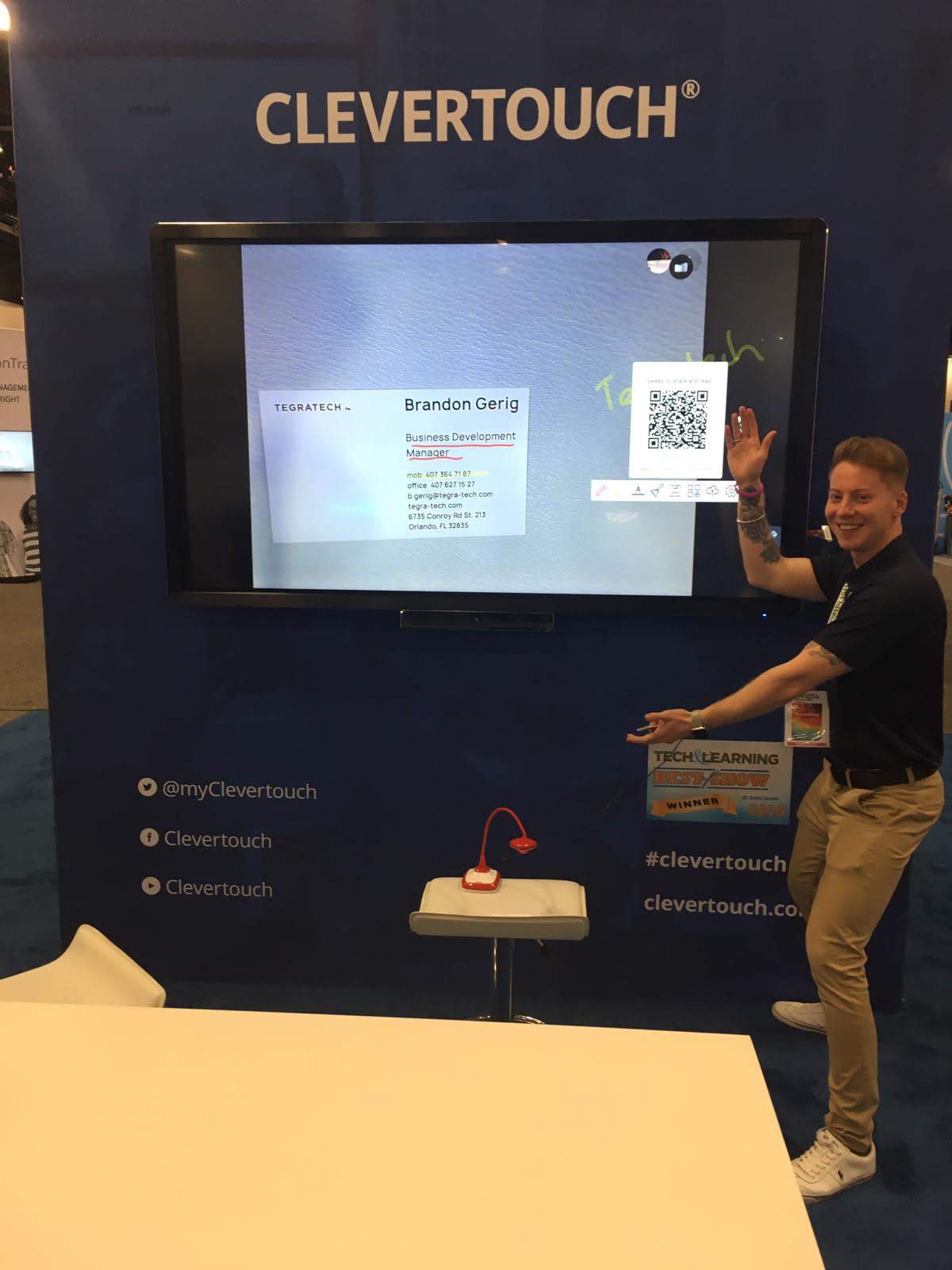 Using your HUE document camera with an interactive display HUE