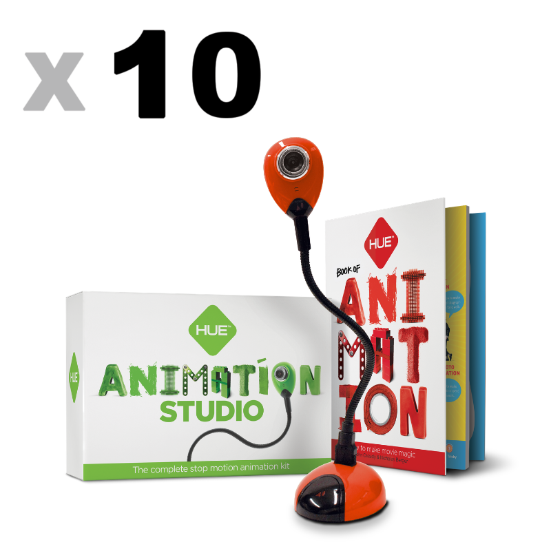 HUE Animation Studio School Bundle (save over 15%!) - RED