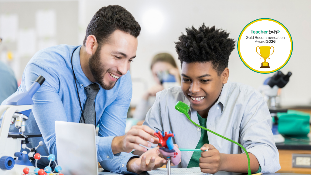 HUE wins a second GOLD Award from Teacher Tapp